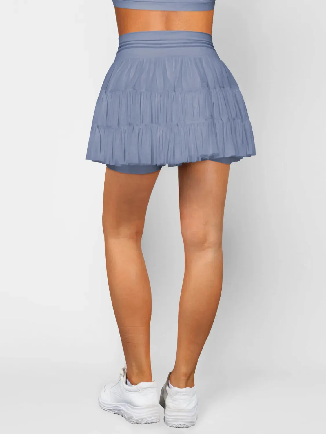 High Waist Skort with Pockets sold by Gigi Laurent product image thumbnail 5
