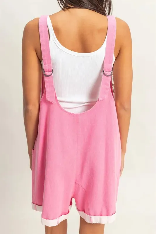 HYFVE V-Neck Pocket Detail Romper sold by Gigi Laurent product image thumbnail 5