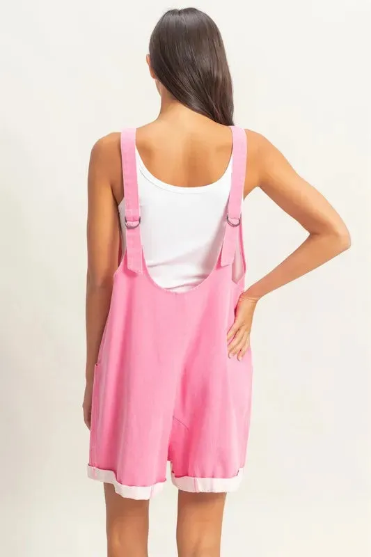 HYFVE V-Neck Pocket Detail Romper sold by Gigi Laurent product image thumbnail 3