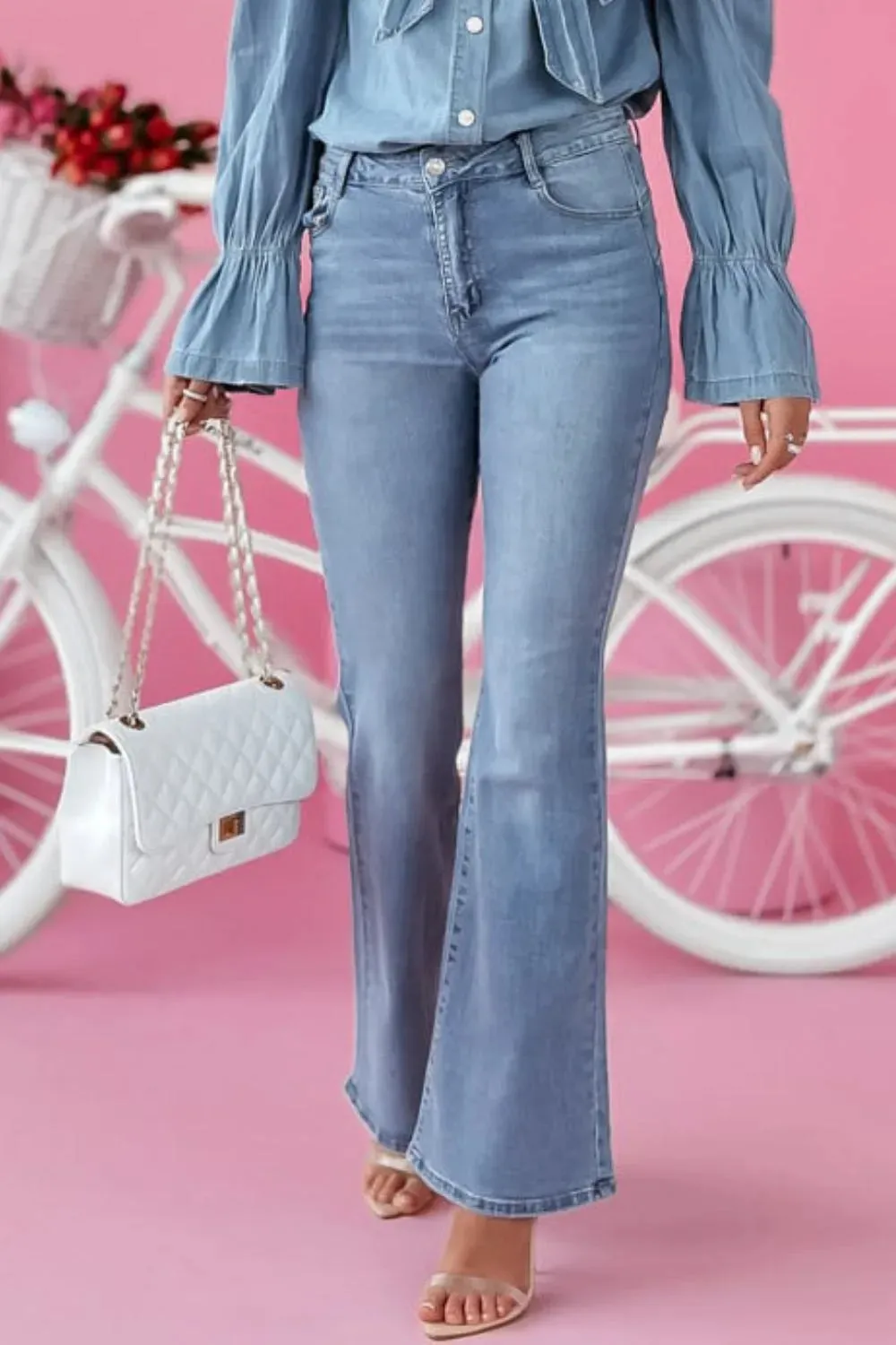 Bootcut Jeans with Pockets sold by Gigi Laurent product image thumbnail 2