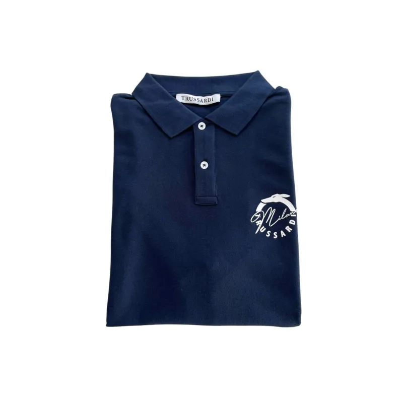 Trussardi Beachwear Polo made by Gigi Laurent