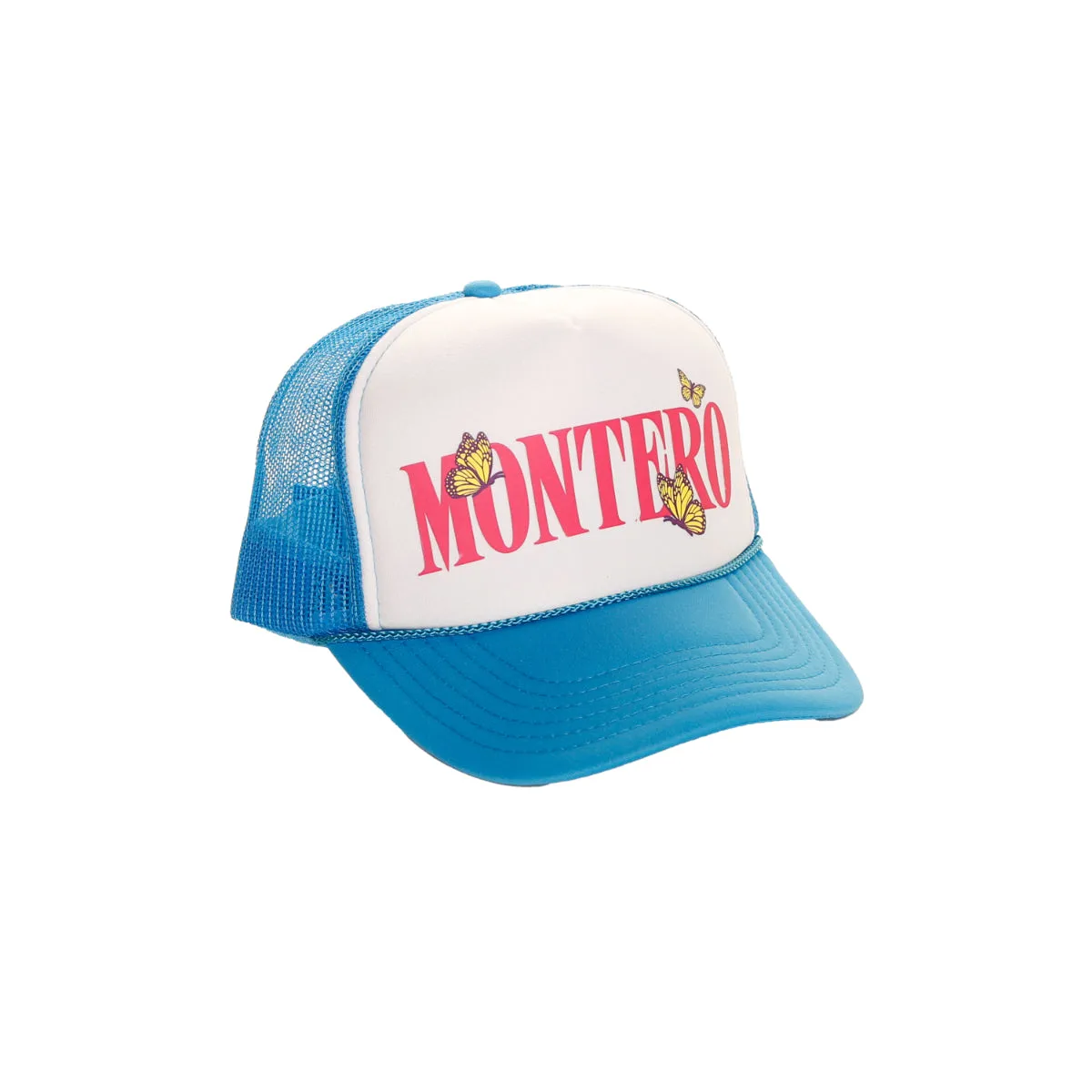 MONTERO Neon Blue Trucker Hat sold by Lil Nas X