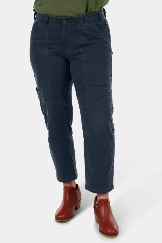 Range Crop Pant in Lightweight Denim made by Dovetail Workwear