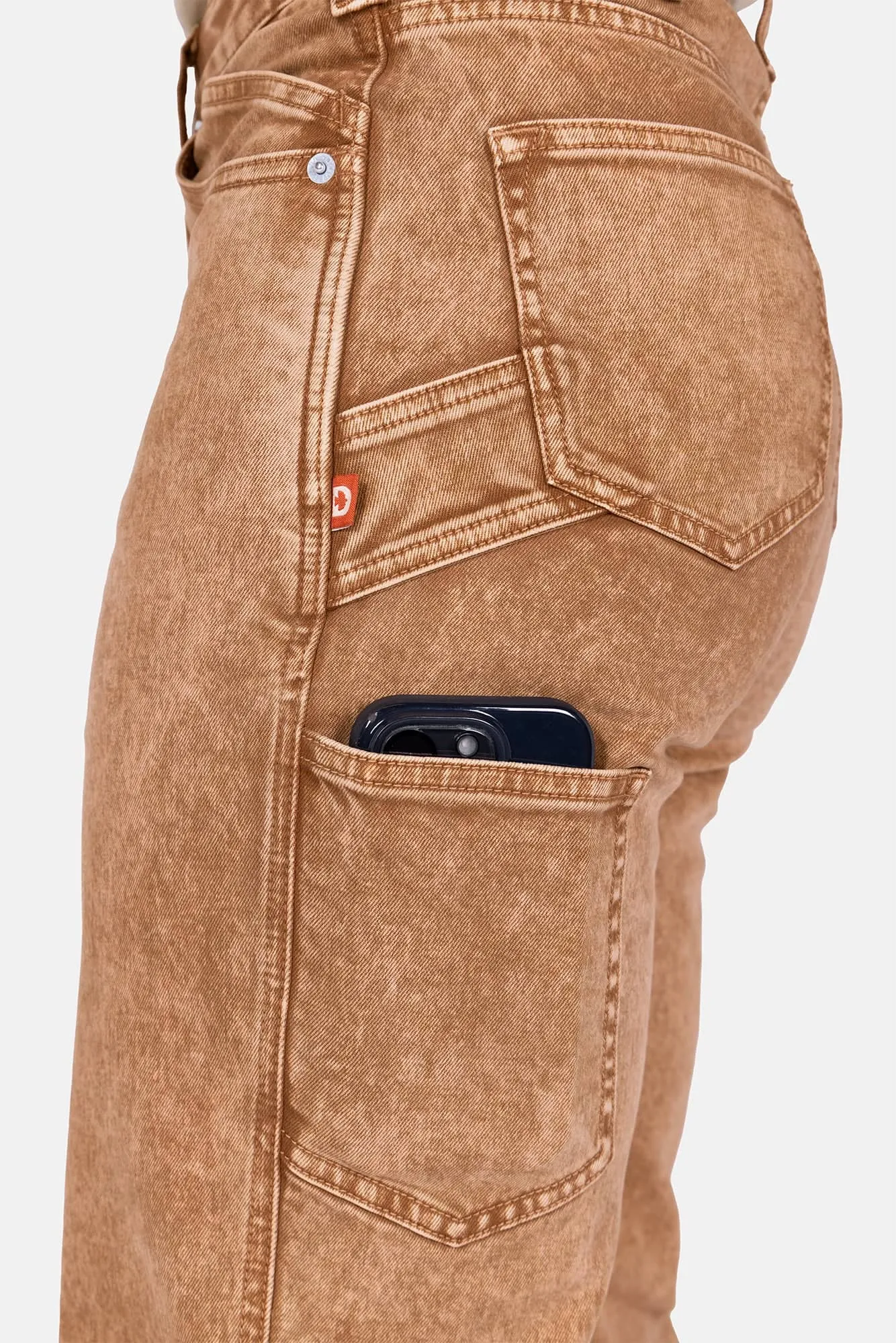 Old School Wide Leg Mineral Wash Jeans sold by Dovetail Workwear product image thumbnail 2