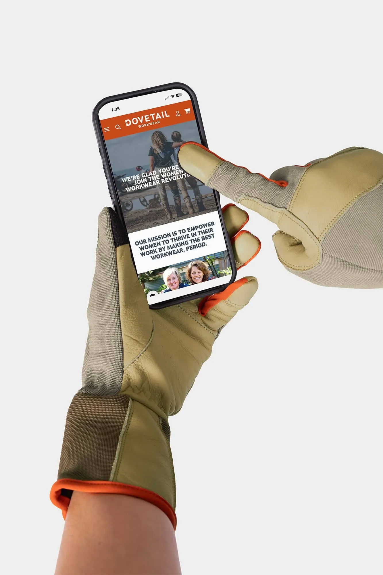 Performance Work Gloves sold by Dovetail Workwear product image thumbnail 2