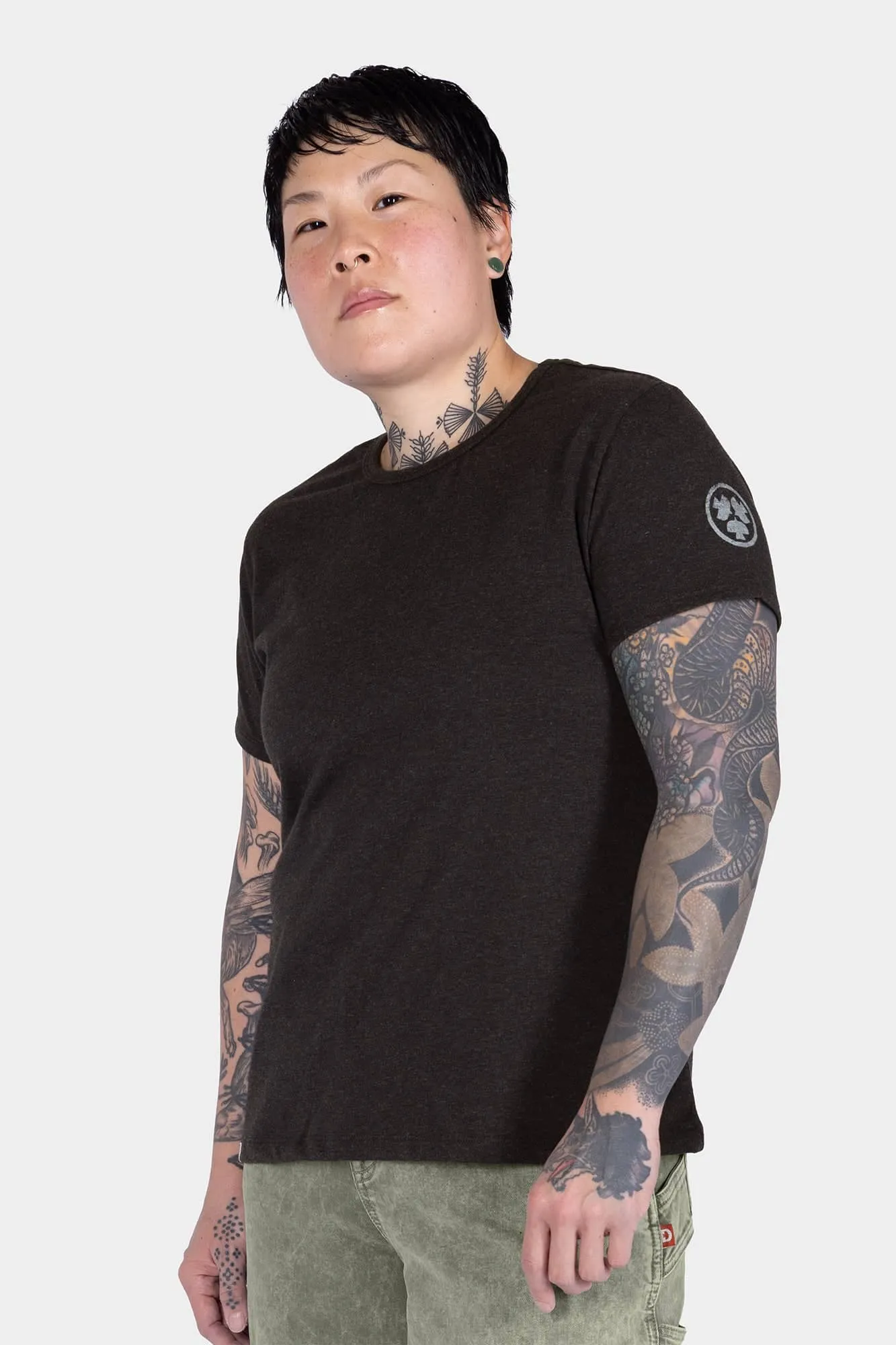 GO TO™ Crew Neck Tee Shirt sold by Dovetail Workwear product image thumbnail 3