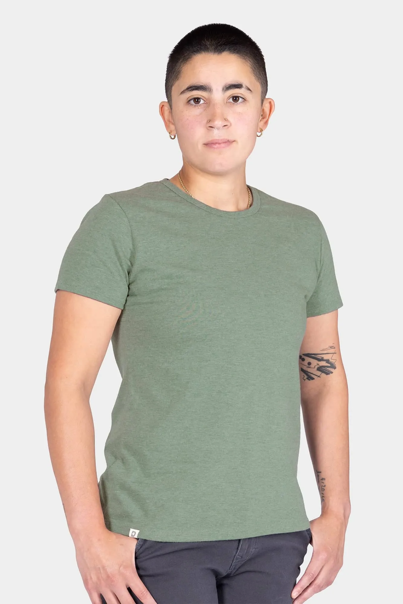 GO TO™ Crew Neck Tee Shirt sold by Dovetail Workwear