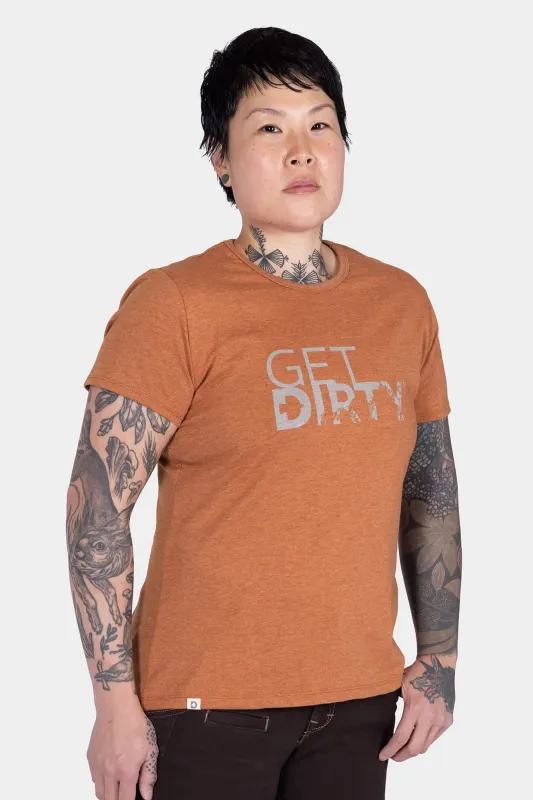 GO TO™ "Get Dirty" Graphic Work Tee made by Dovetail Workwear