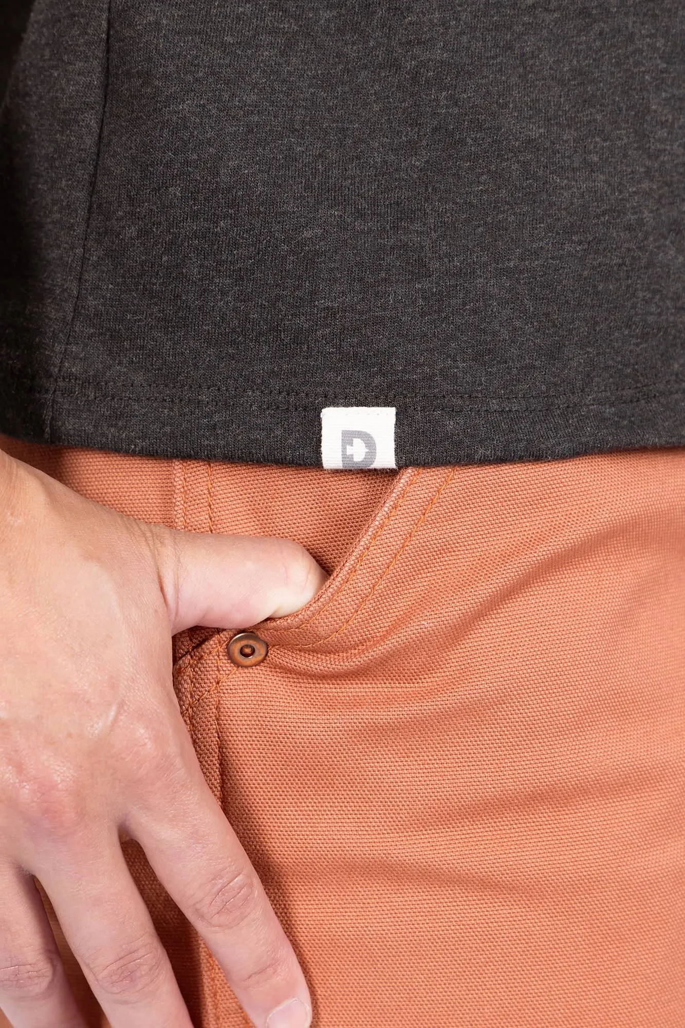 GO TO™ "Woman Up" Graphic Work Tee sold by Dovetail Workwear product image thumbnail 4