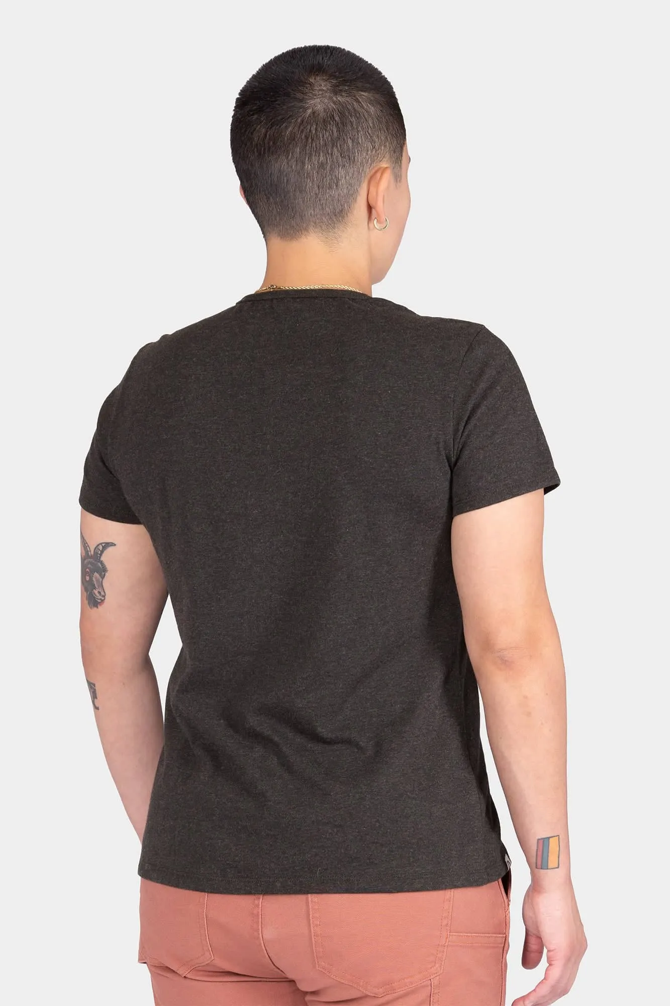GO TO™ "Woman Up" Graphic Work Tee sold by Dovetail Workwear product image thumbnail 2