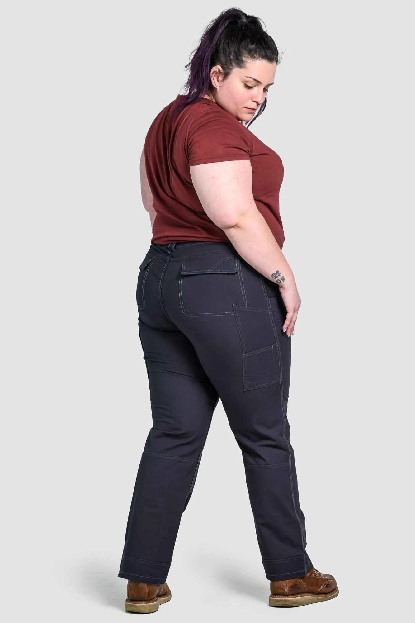 Day Construct Pant in Lightweight Dark Navy Ripstop sold by Dovetail Workwear product image thumbnail 2