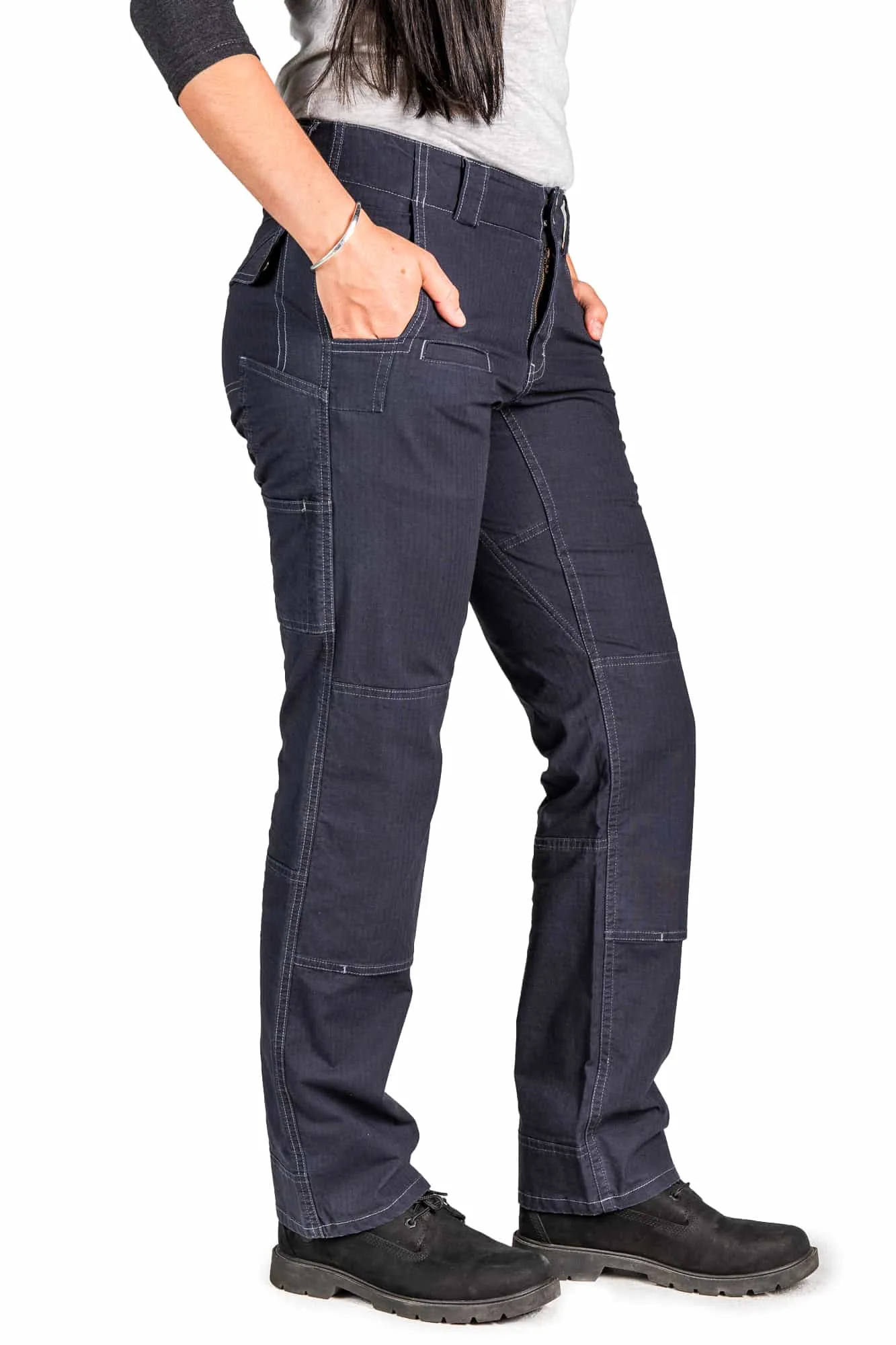 Day Construct Pant in Lightweight Dark Navy Ripstop sold by Dovetail Workwear product image thumbnail 3