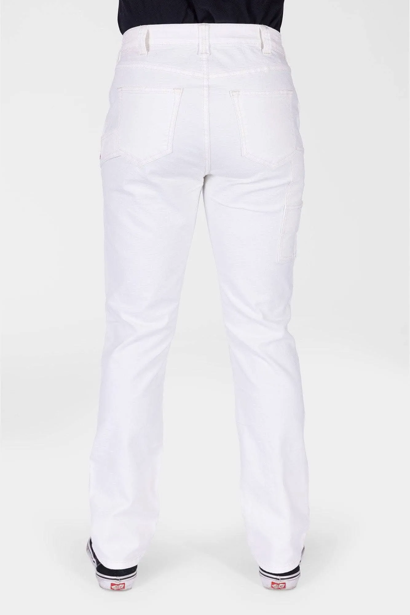 GO TO™ Stretch Canvas Work Pant in Painter's White sold by Dovetail Workwear product image thumbnail 2