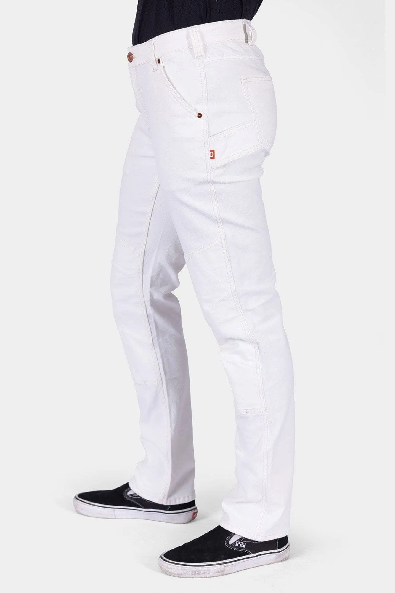 GO TO™ Stretch Canvas Work Pant in Painter's White sold by Dovetail Workwear product image thumbnail 5