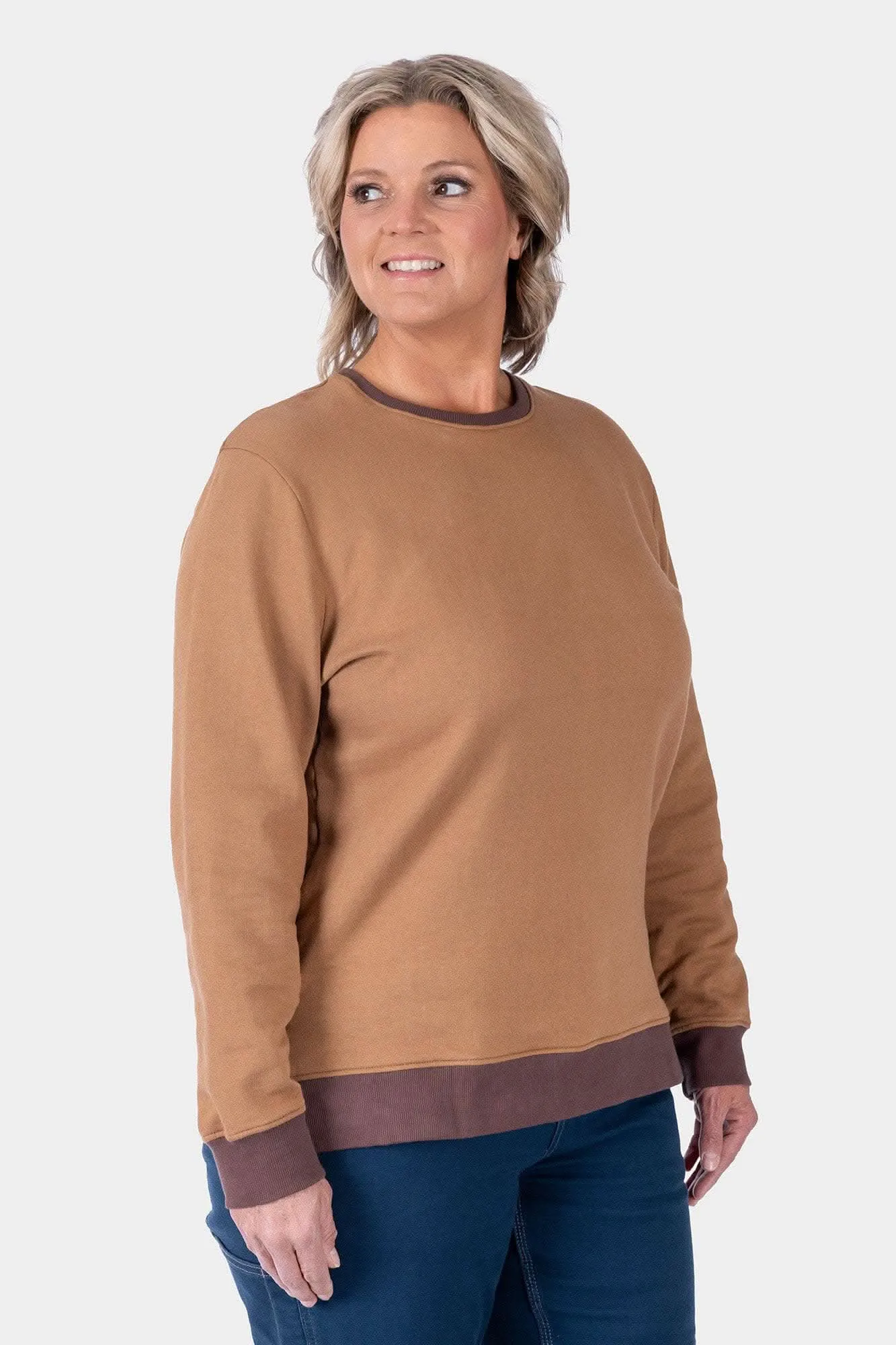 GO TO™ Crew Sweatshirt sold by Dovetail Workwear product image thumbnail 2