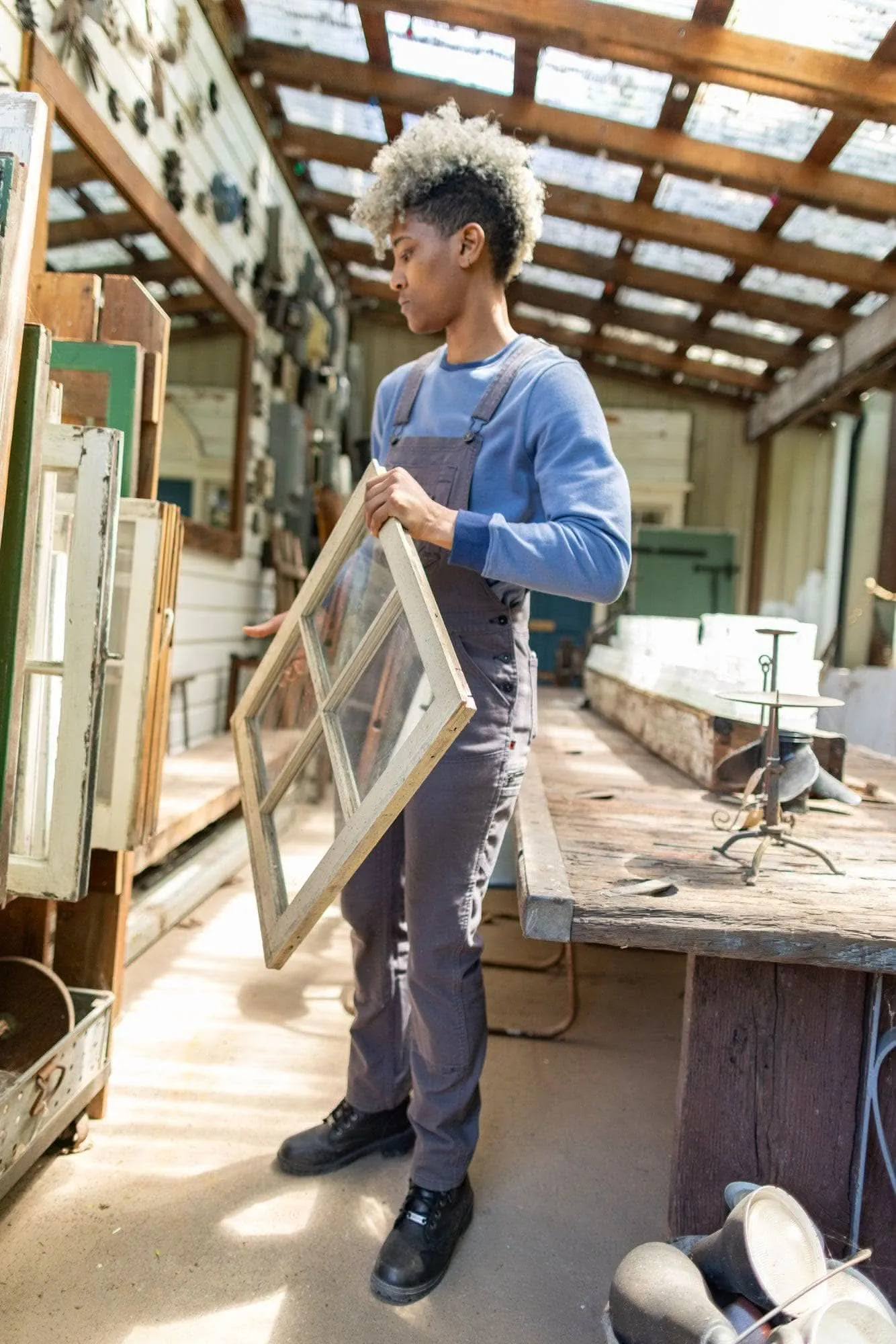 GO TO™ Crew Sweatshirt sold by Dovetail Workwear product image thumbnail 3