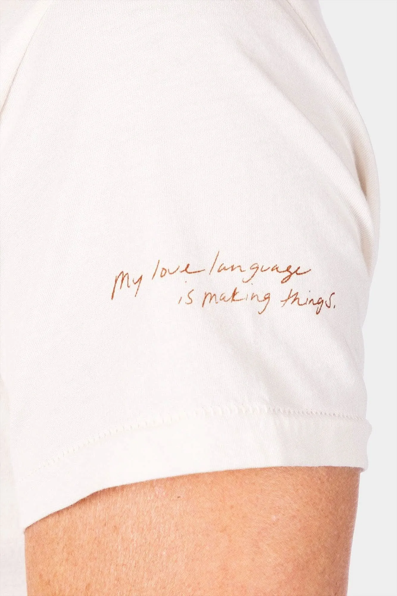 Rae Ripple x Dovetail Workwear Love Language T-Shirt sold by Dovetail Workwear product image thumbnail 4