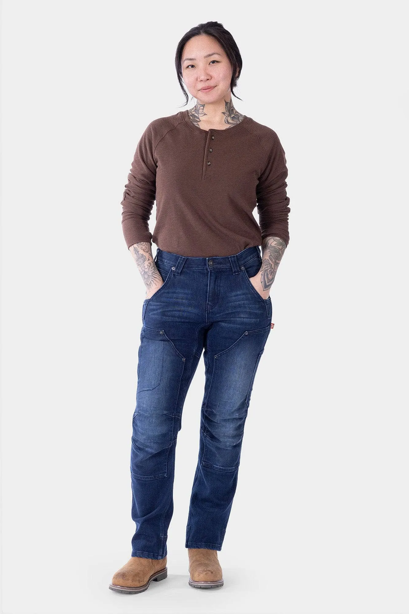 Britt X Graphene Denim Pant sold by Dovetail Workwear product image thumbnail 4
