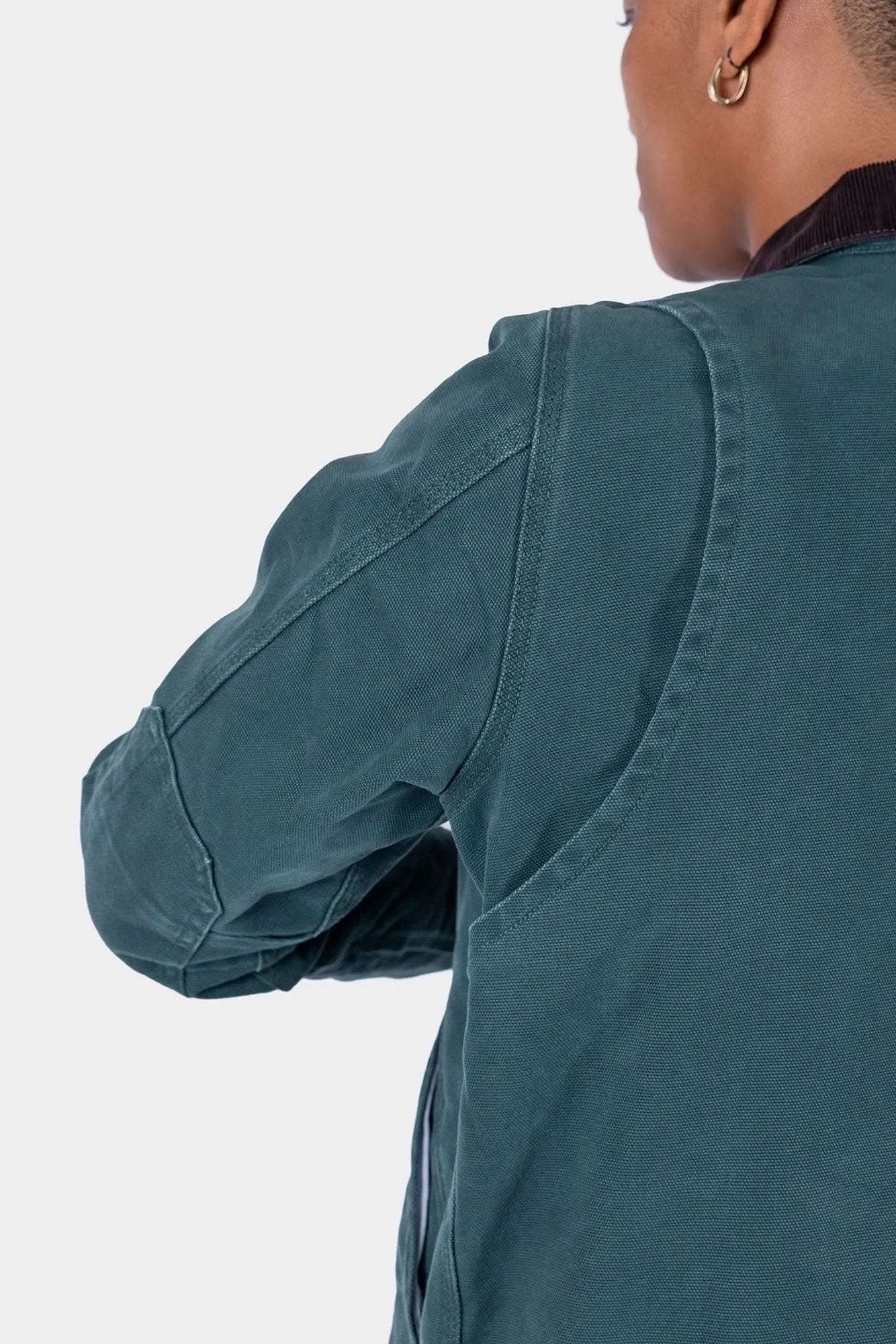 Old School Trucker Canvas Work Jacket sold by Dovetail Workwear product image thumbnail 5