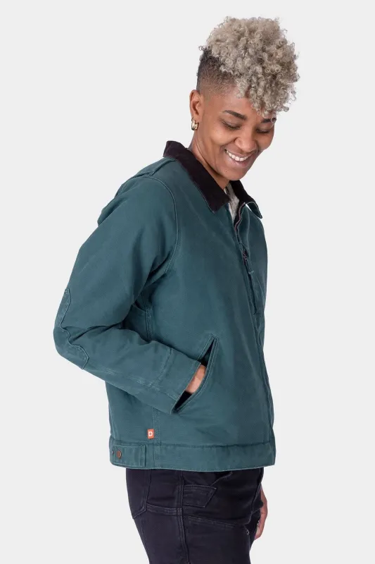 Old School Trucker Canvas Work Jacket made by Dovetail Workwear