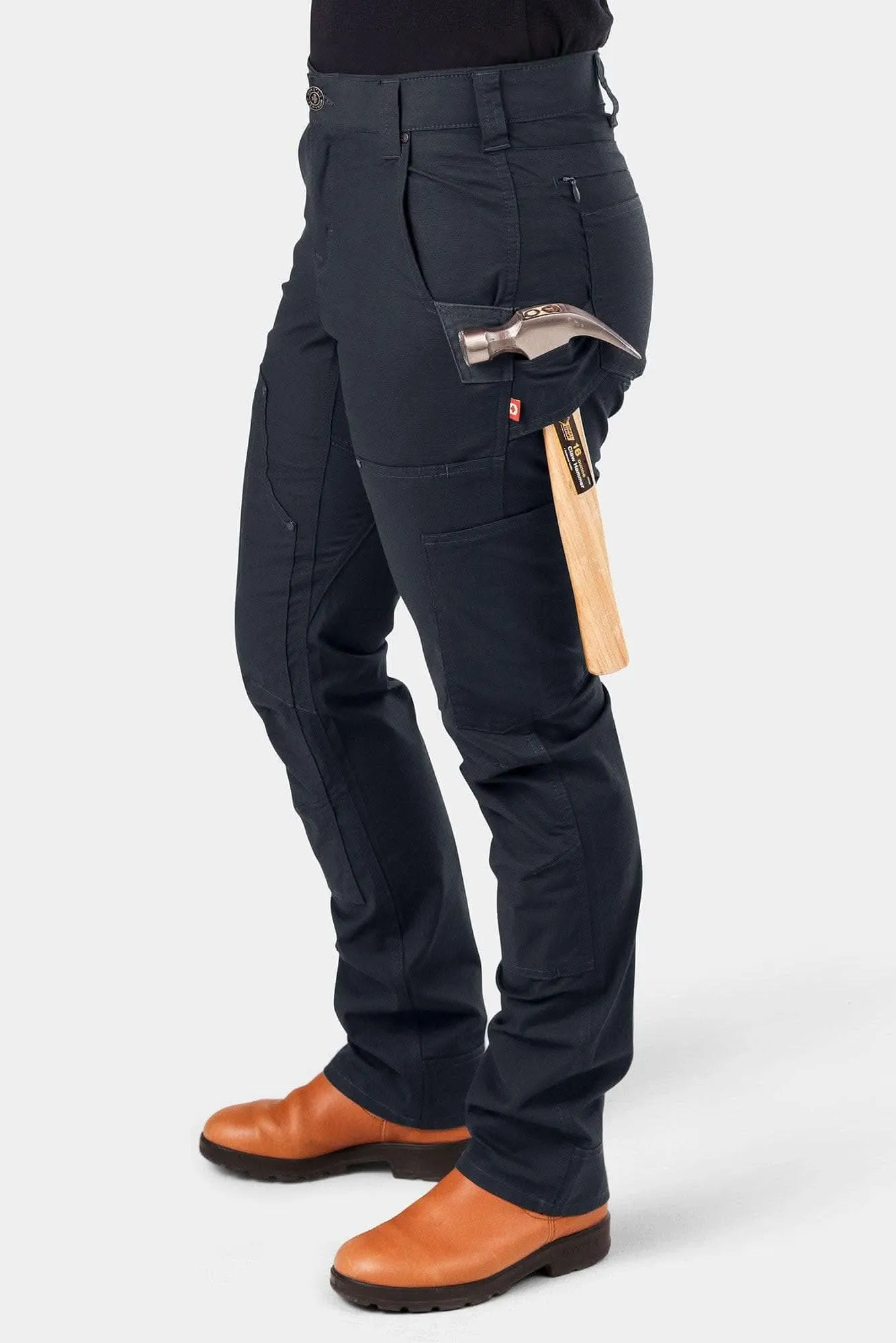 Britt X Ultralight Work Pant in Navy Ripstop sold by Dovetail Workwear