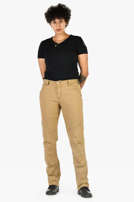 GO TO™  Stretch Canvas Pant in Sawdust Brown made by Dovetail Workwear