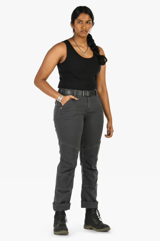 GO TO™ Stretch Canvas Pant in Cement Grey made by Dovetail Workwear