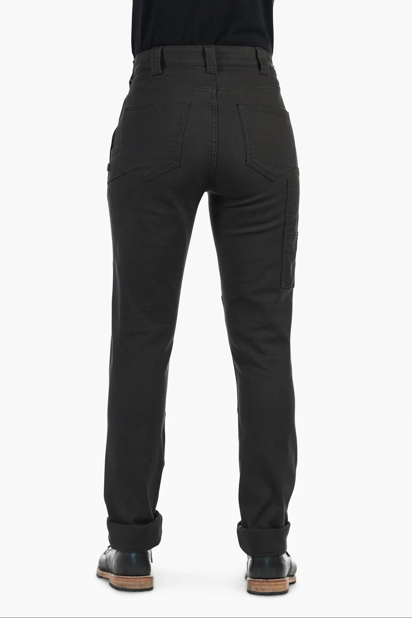 GO TO™ Stretch Canvas Pant in Carbon Black sold by Dovetail Workwear product image thumbnail 2
