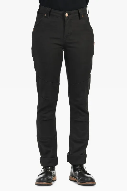 GO TO™ Stretch Canvas Pant in Carbon Black made by Dovetail Workwear