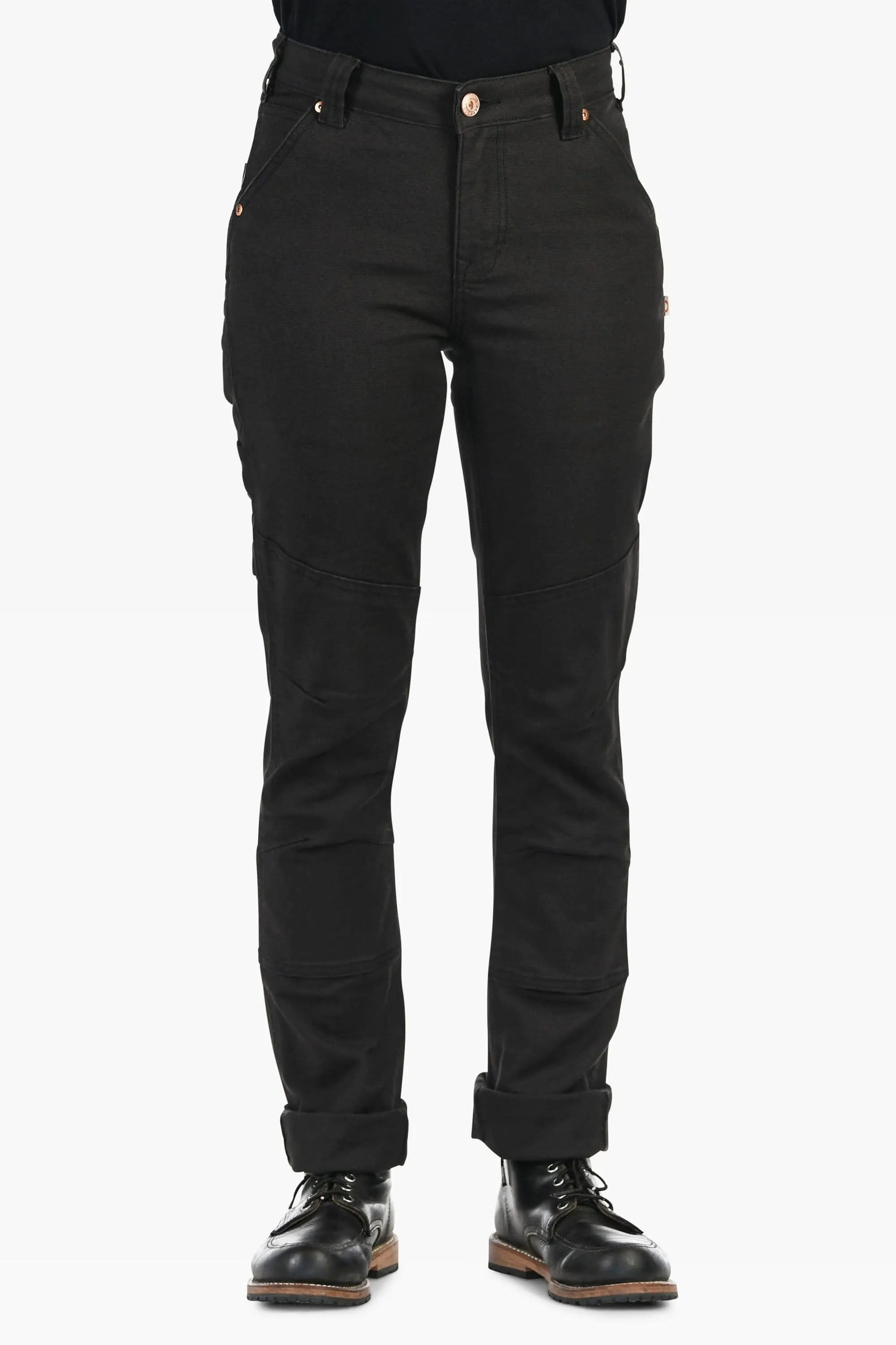 GO TO™ Stretch Canvas Pant in Carbon Black sold by Dovetail Workwear
