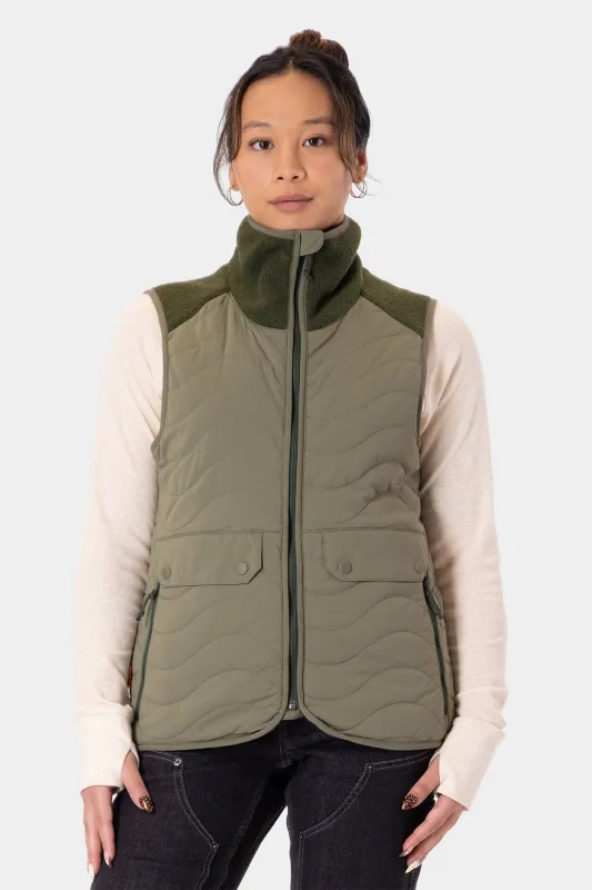Traverse Fleece Vest made by Dovetail Workwear