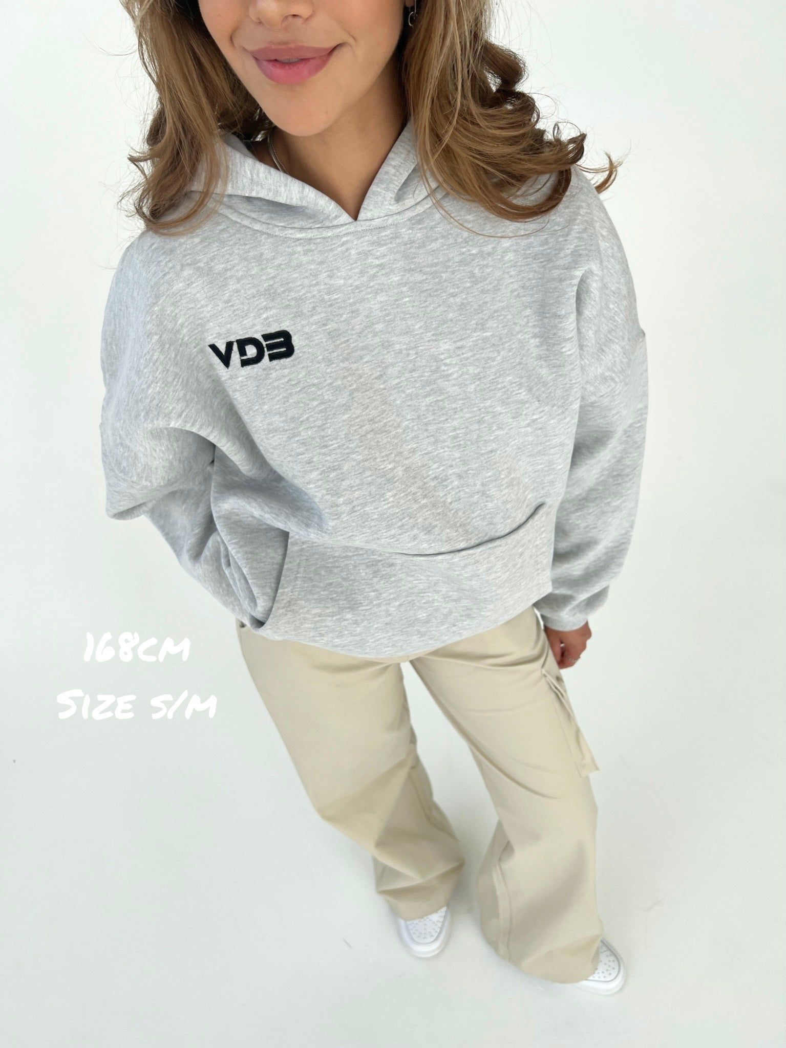 VDB Hoodie - lys grå (sort logo) sold by Venderbys product image thumbnail 3