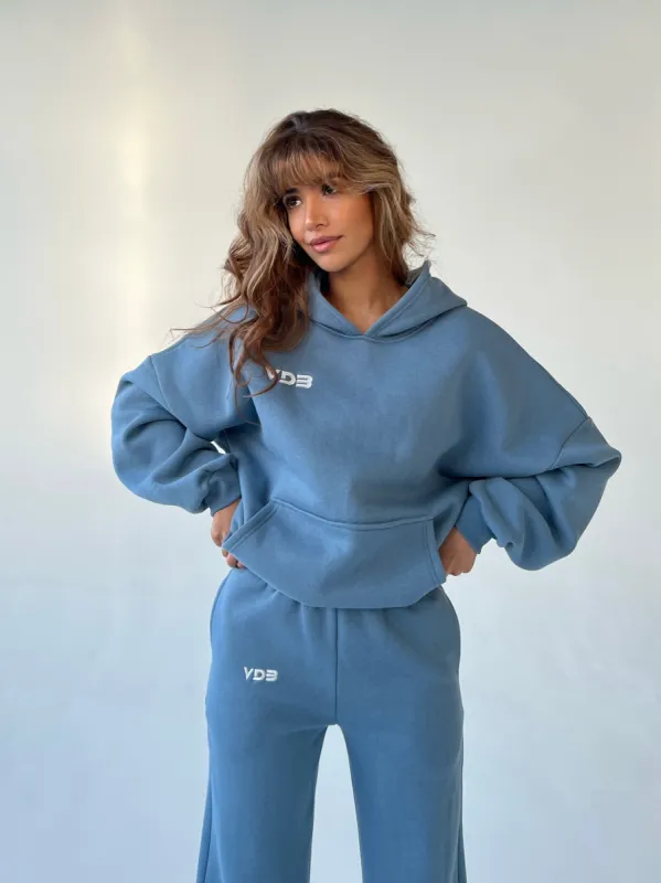 VDB Hoodie - dueblå sold by Venderbys