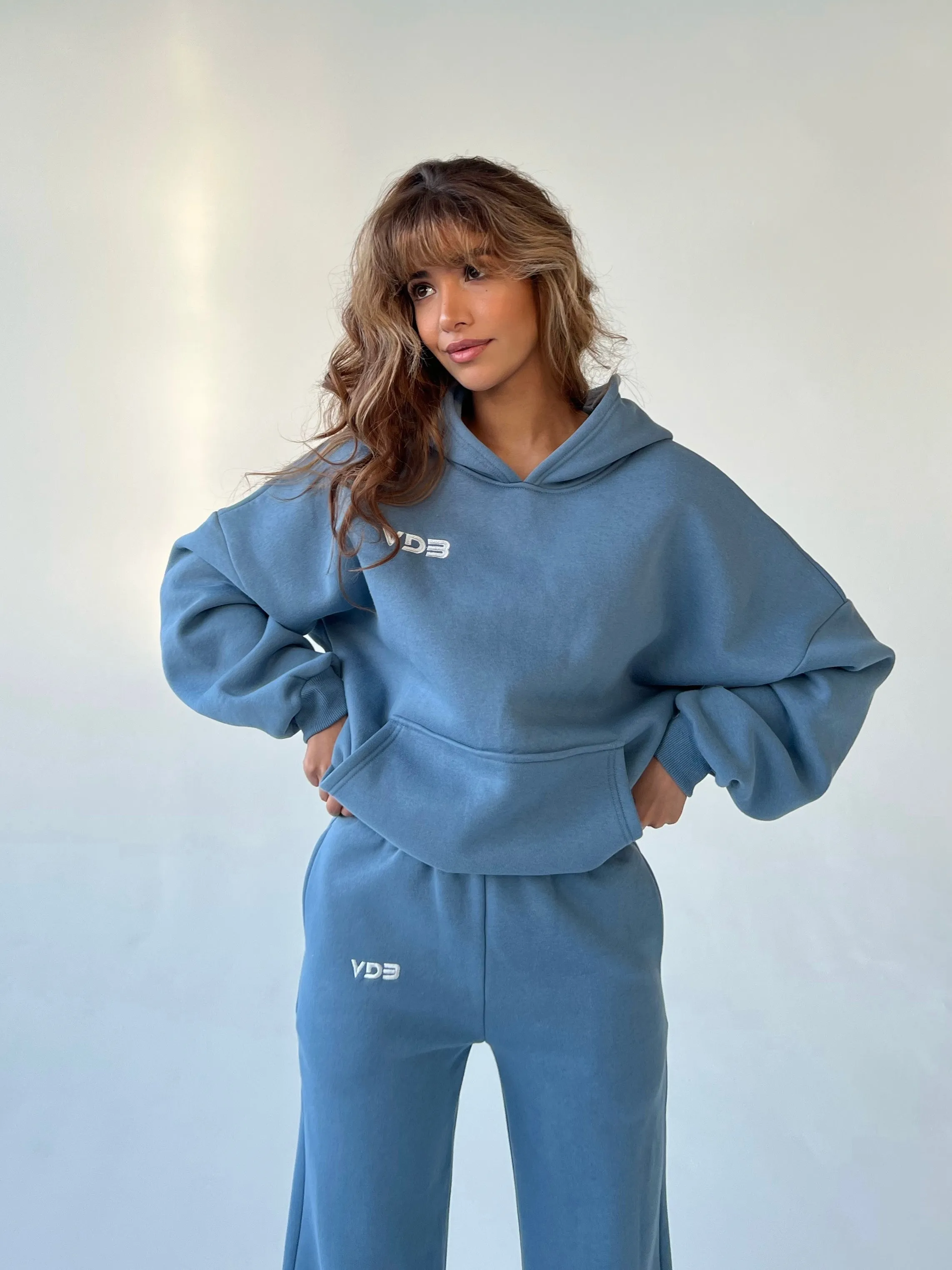 VDB Hoodie - dueblå sold by Venderbys