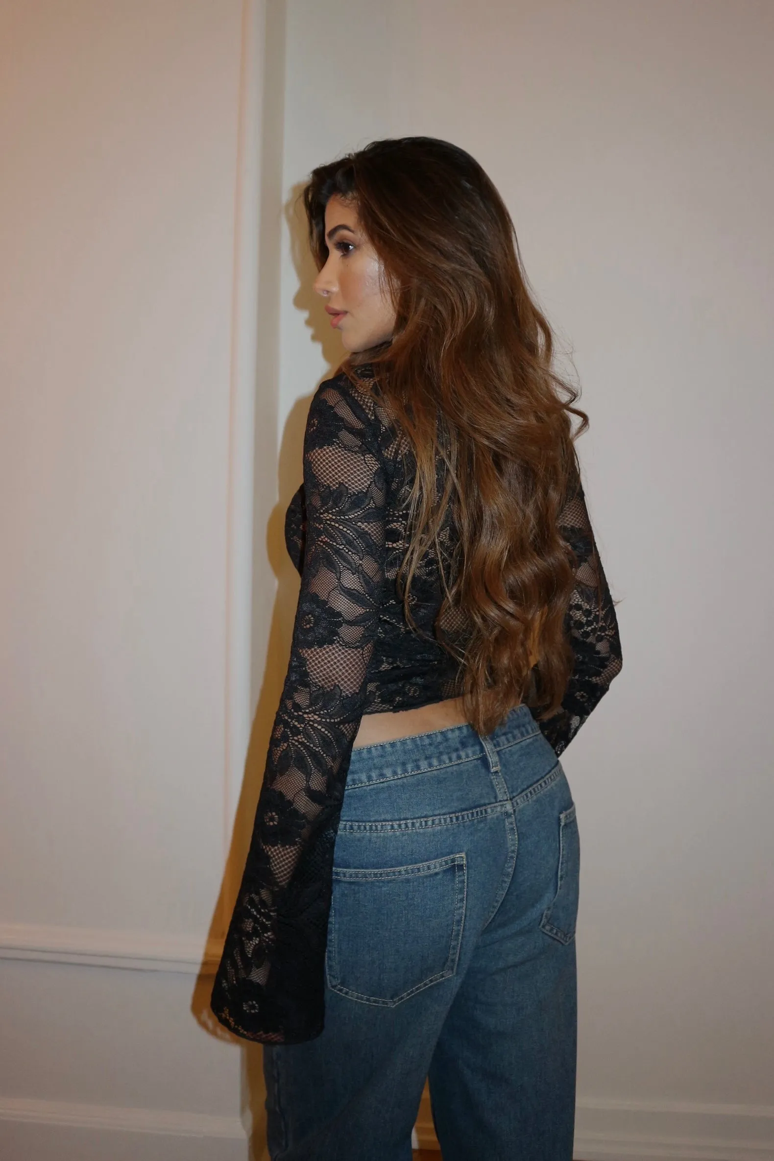 Cut lace top - sort sold by Venderbys product image thumbnail 3