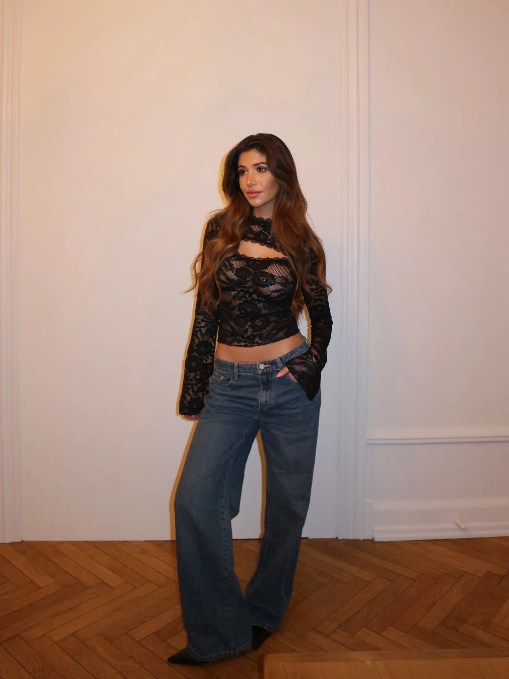 Cut lace top - sort sold by Venderbys product image thumbnail 2