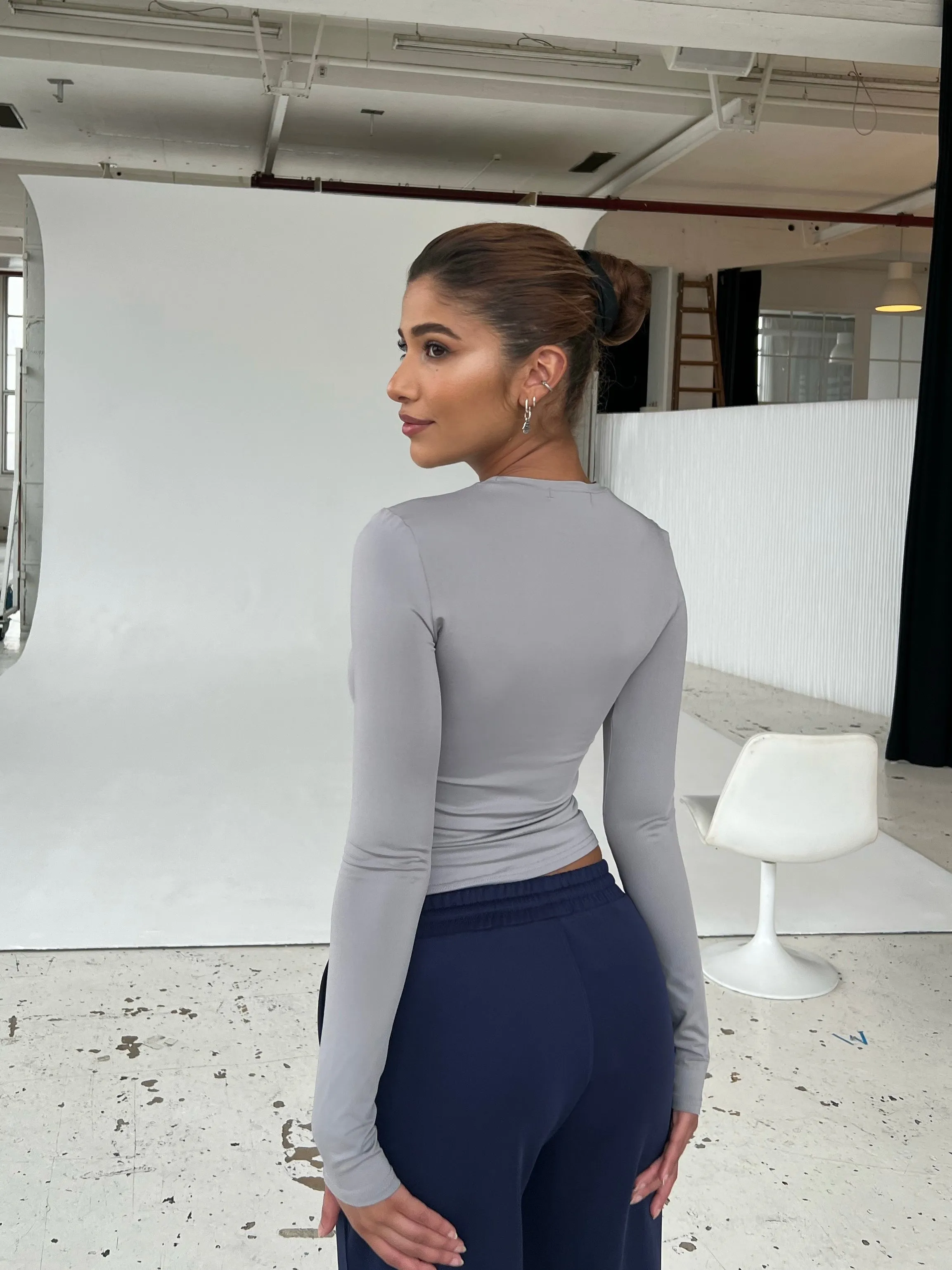 Basic top - lys grå sold by Venderbys product image thumbnail 2