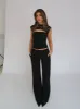 Lara lace top - sort sold by Venderbys