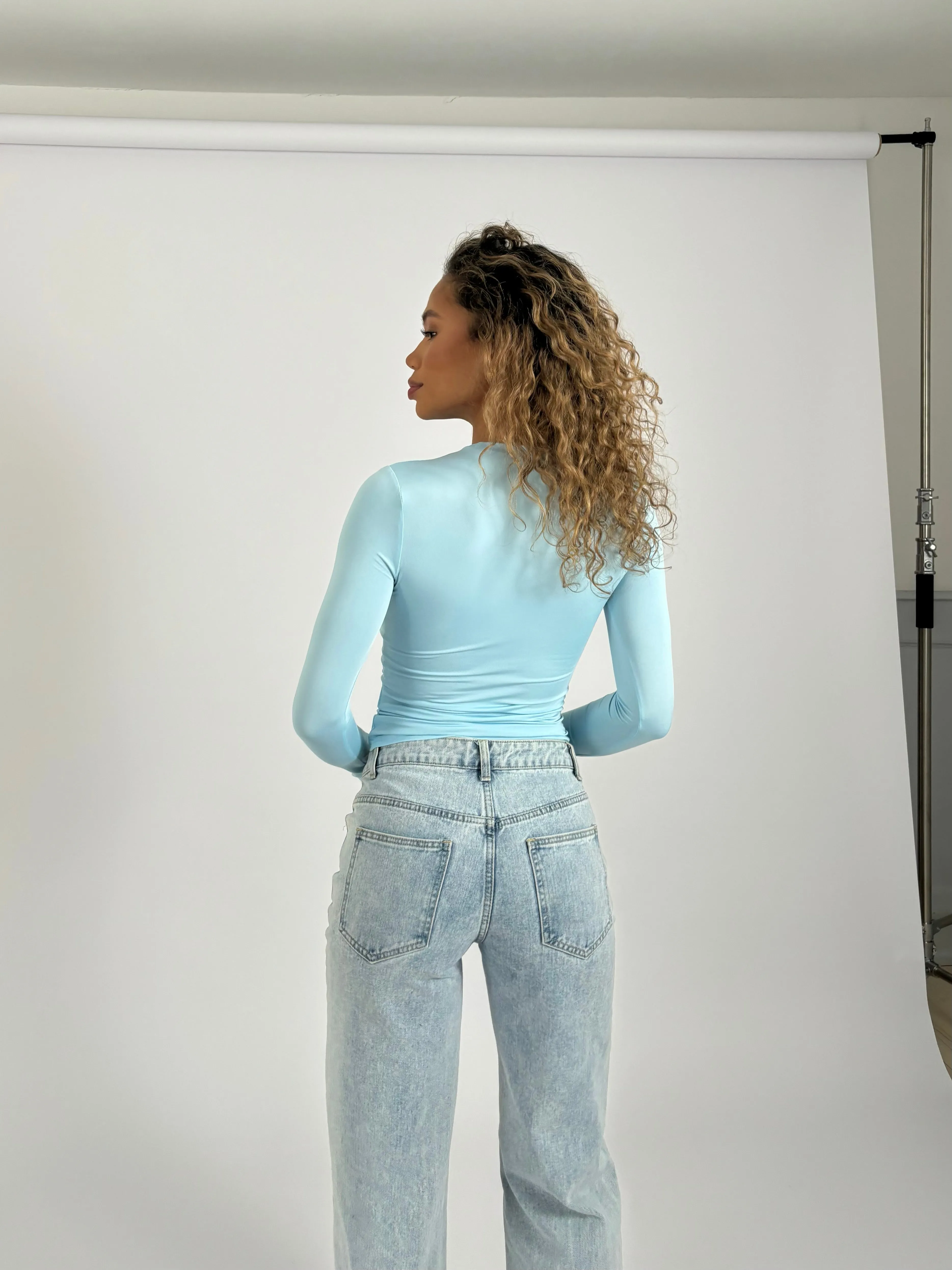 Basic top - lys blå sold by Venderbys product image thumbnail 2