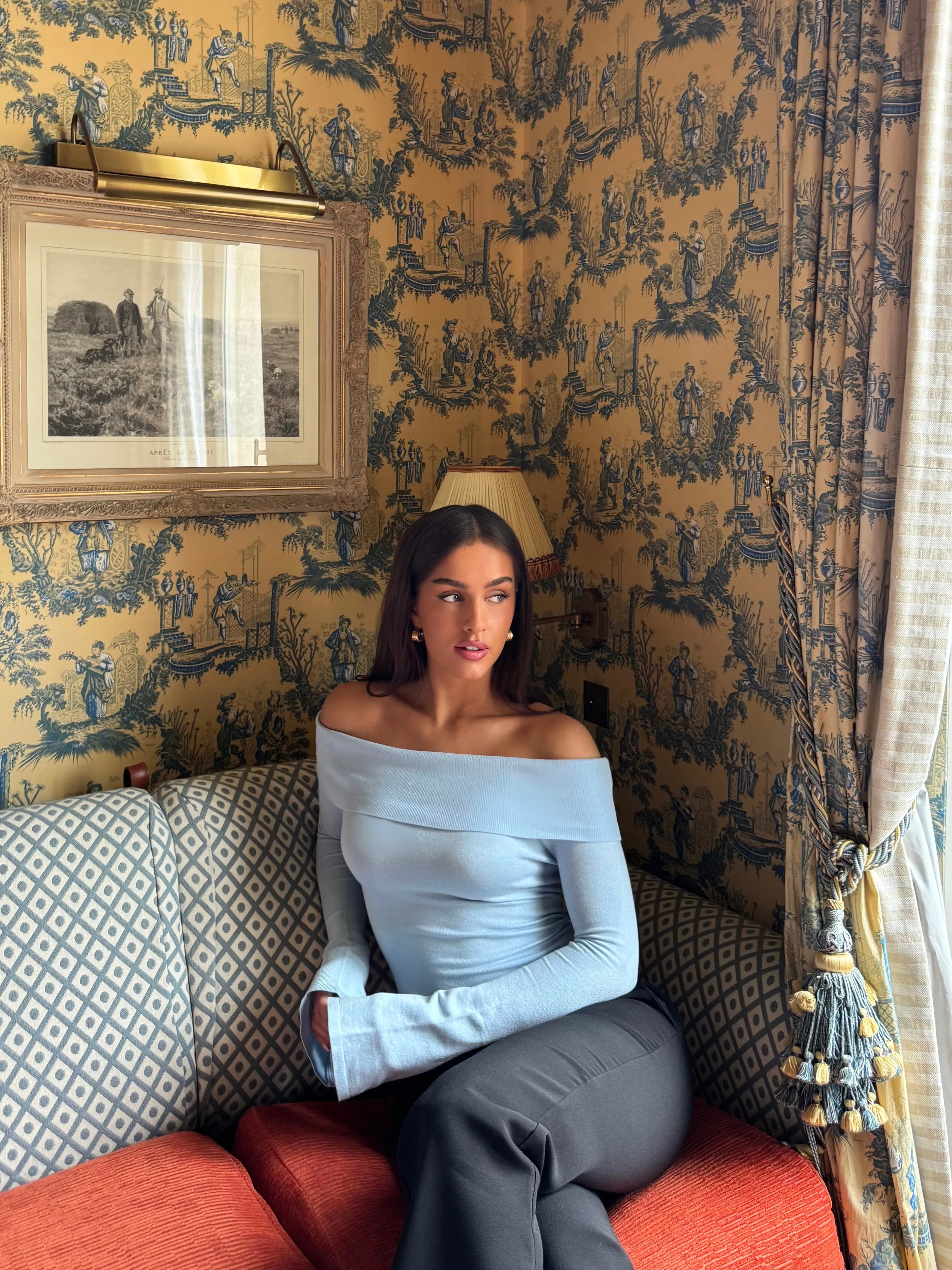 Kaia knit top - lys blå sold by Venderbys product image thumbnail 4