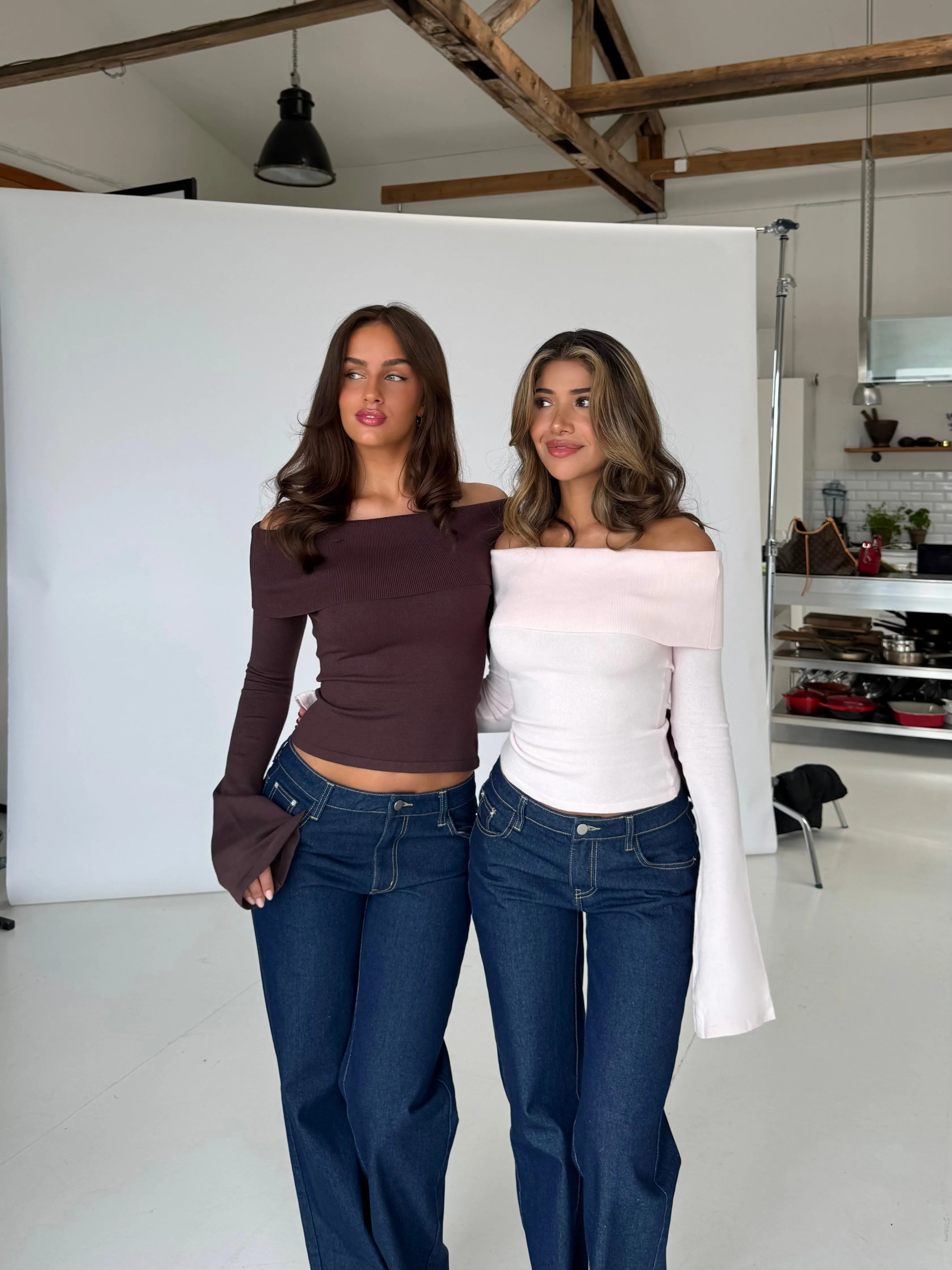 Kaia knit top - lyserød sold by Venderbys product image thumbnail 5