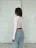 Basic v-neck top - lyserød sold by Venderbys