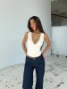 Basic lace top - cream sold by Venderbys