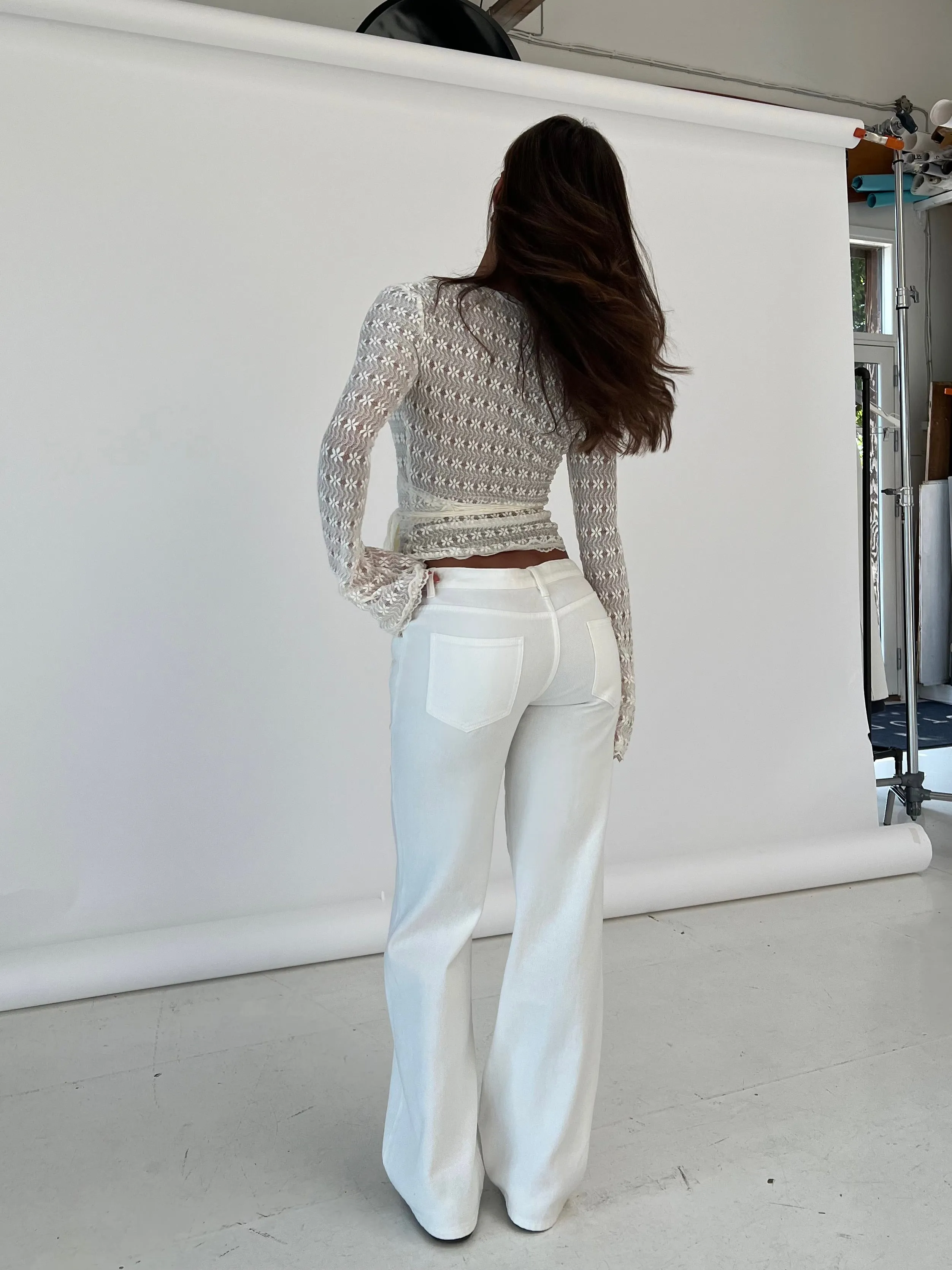 Jolie jeans - hvid sold by Venderbys product image thumbnail 2