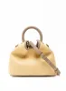 Baozi Raffia/Leather Natural/Taupe sold by Elleme