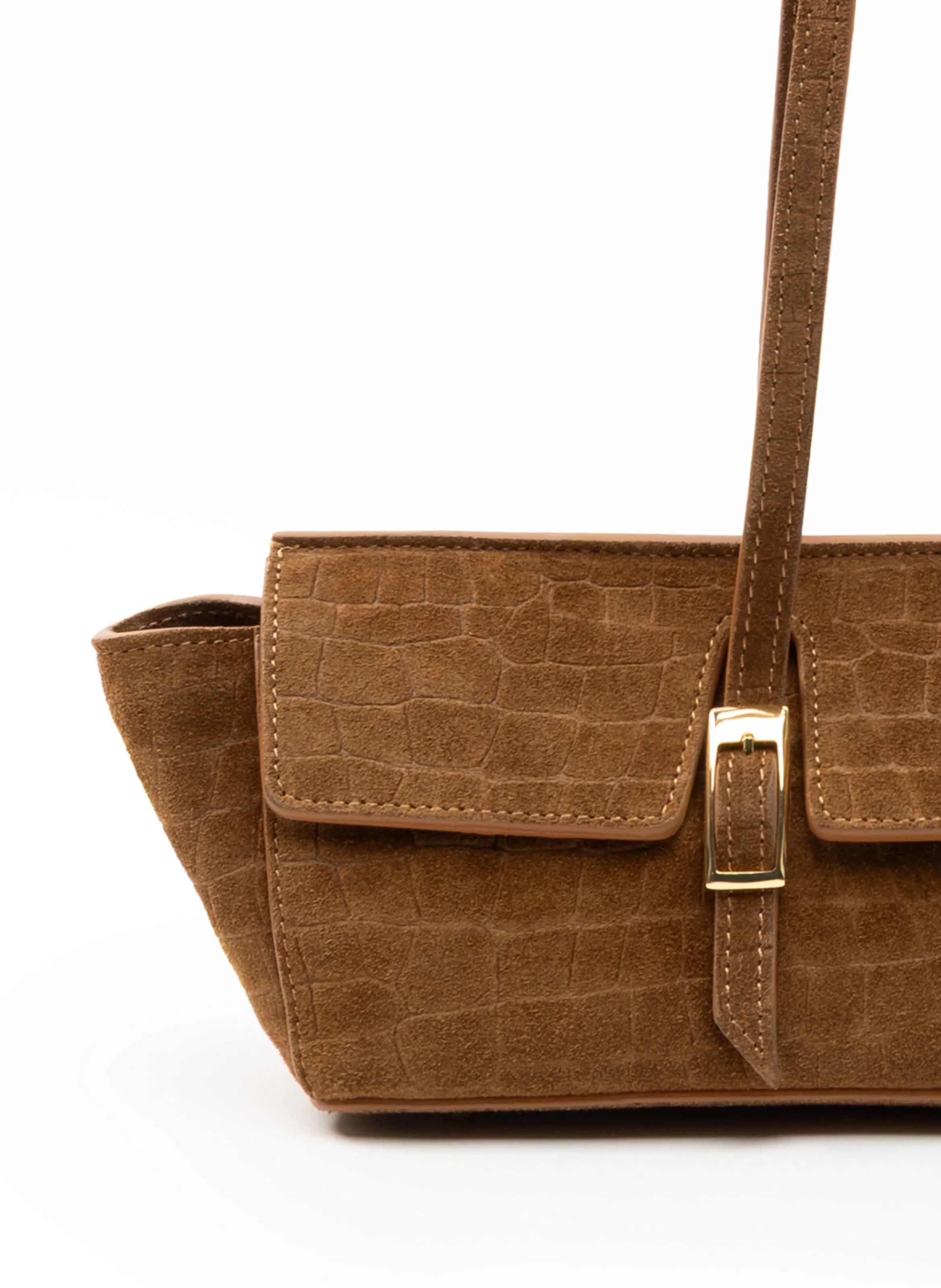 Le Bateau Croco Suede Cognac (Backorder — Jan 2026) sold by Elleme product image thumbnail 4