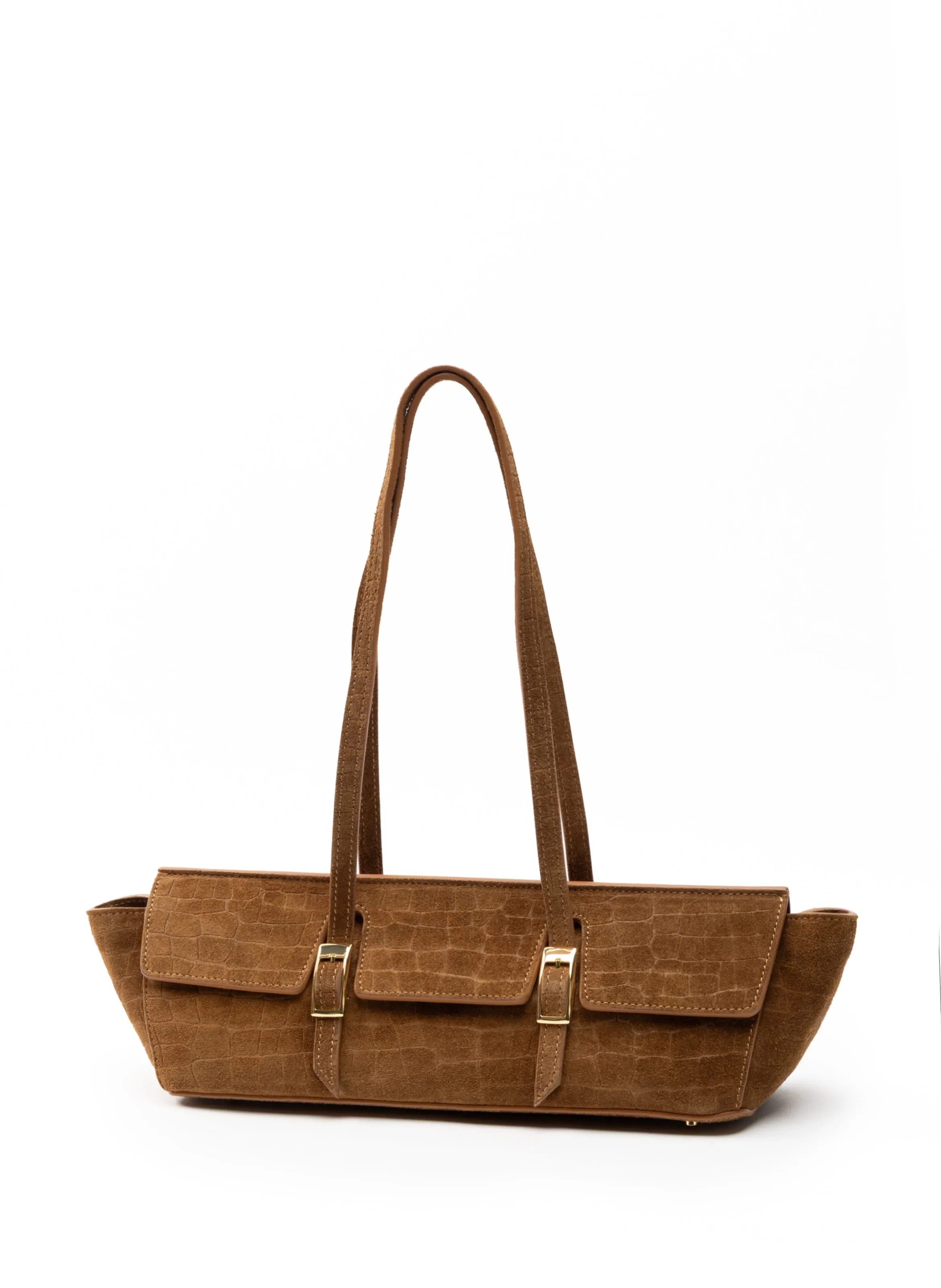 Le Bateau Croco Suede Cognac (Backorder — Jan 2026) sold by Elleme product image thumbnail 2