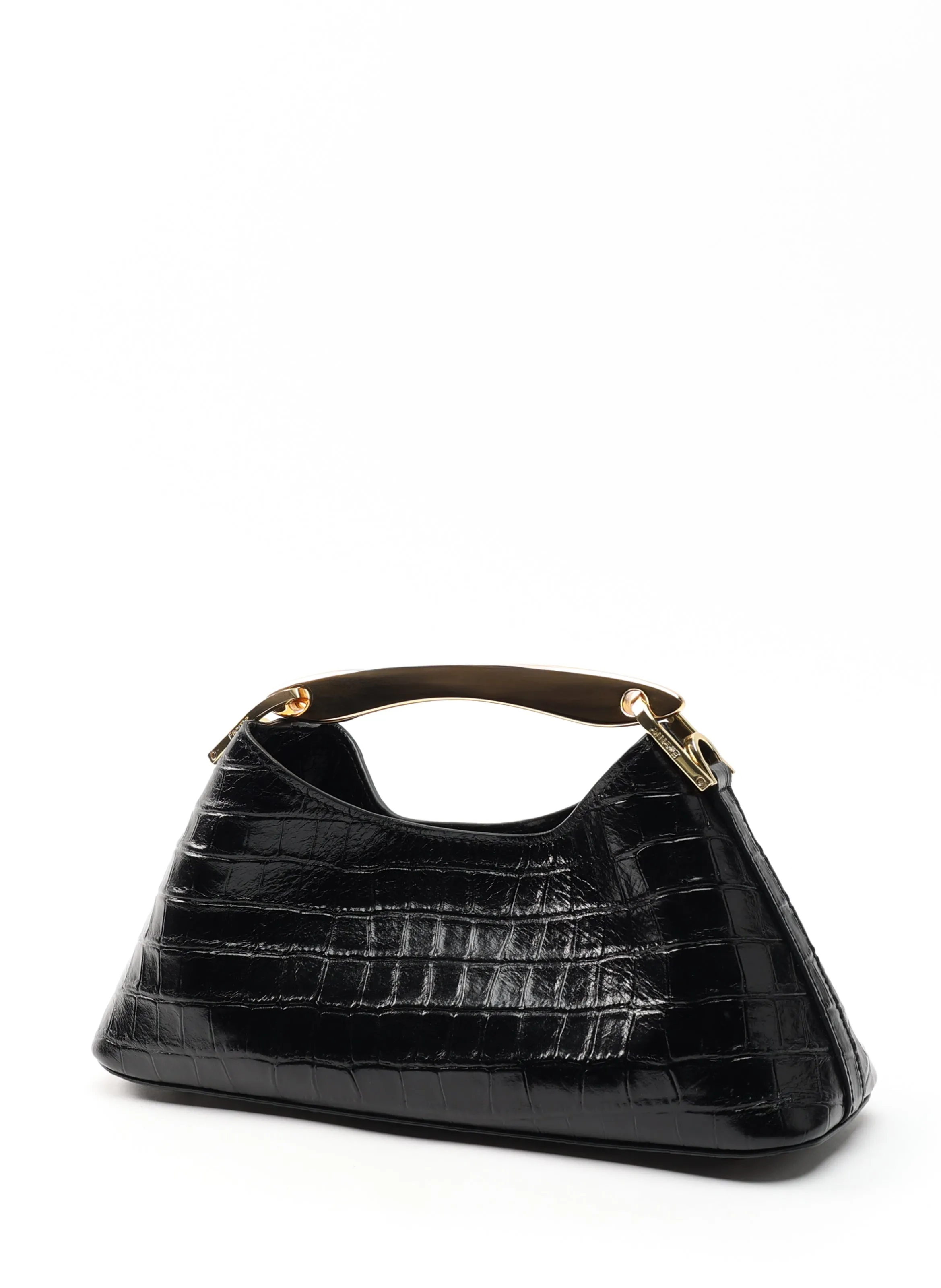 Mini Boomerang Croco Leather Black sold by Elleme product image thumbnail 2