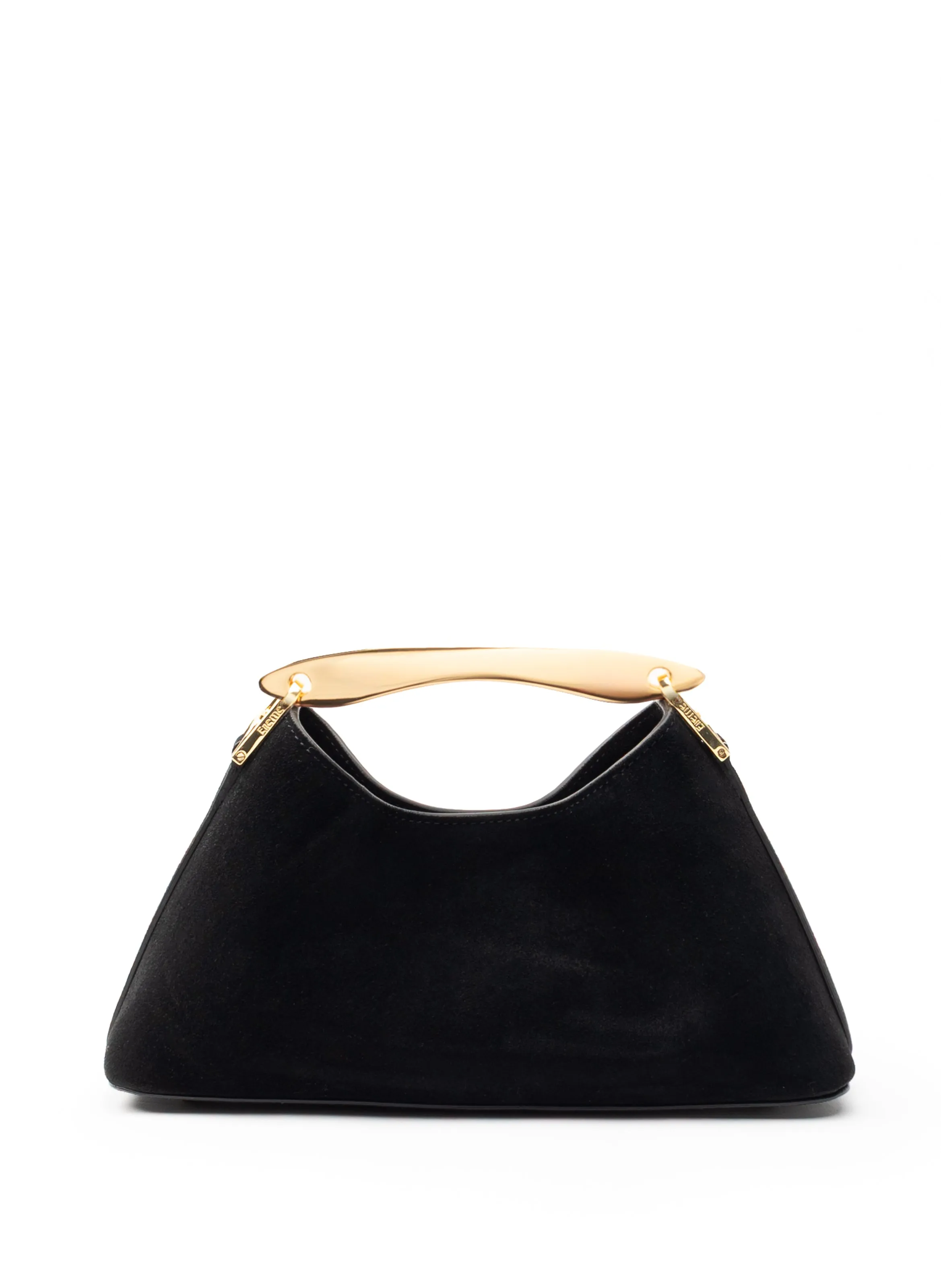 Mini Boomerang Suede Black sold by Elleme