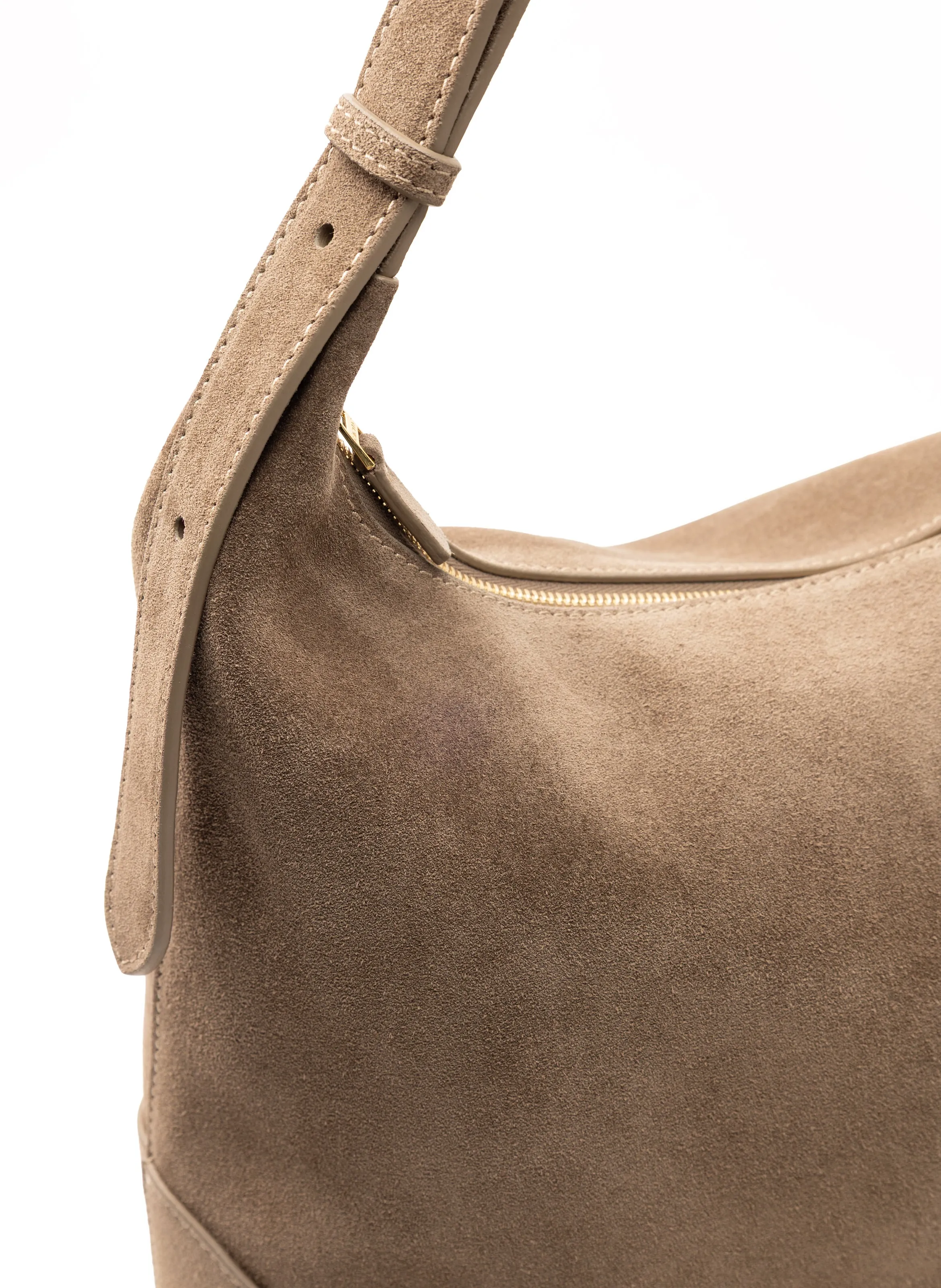 Loop Large Suede Taupe sold by Elleme product image thumbnail 3